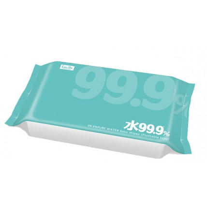 Baby wet flushable wipes Lec.Be 99.9% 60pcs