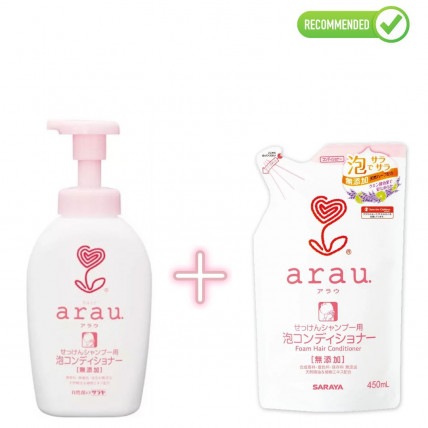 Arau Odżywka do włosów 500ml + uzupełnienie 450ml