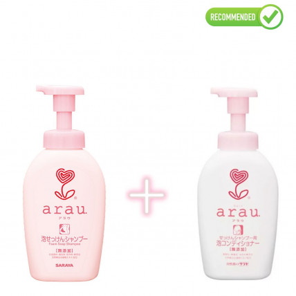 Arau Szampon do włosów 500ml +odżywka do włosów 500ml