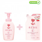 Arau Szampon do włosów 500ml + uzupełnienie 450ml