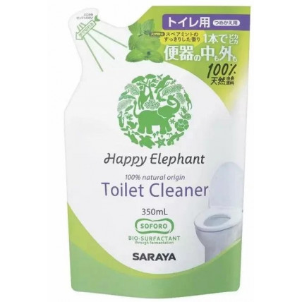 Saraya Happy Elephant Środek czyszczący do toalety, uzupełnienie 350ml