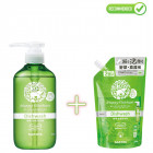 Saraya Happy Elephant Środek do mycia naczyń, warzyw i owoców 300ml + uzupełniacz 500ml