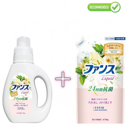 Daiichi Funs Laundry detergent 800ml + refill 720ml
