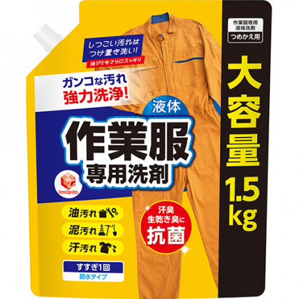 Daiichi Gel for washing work and sports clothes refill 1.5kg