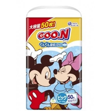 Goo.N Plus Disney Pieluchomajtki PBL 12-22 kg 50szt Goo.N Plus Disney Pieluchomajtki PBL 12-22 kg 50szt