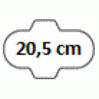 Laurier 4* dzienne wkładki higieniczne ze skrzydełkami 20,5cm 24szt