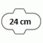 Laurier 5+* dzienne wkładki higieniczne z skrzydełkami 24cm 22szt