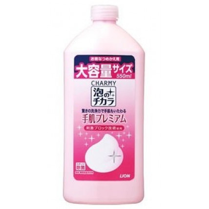 Lion Charmy Pieniący się środek do mycia naczyń o zapachu dzikiej róży uzupełnienie 550ml