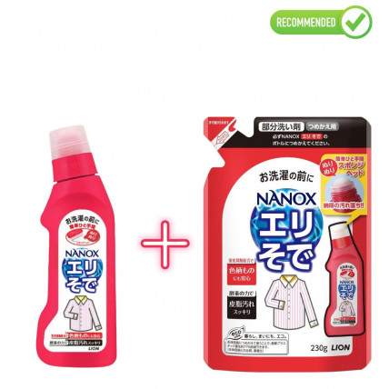 Lion Top Nanox odplamiacz 250g + uzupełnienie 230g