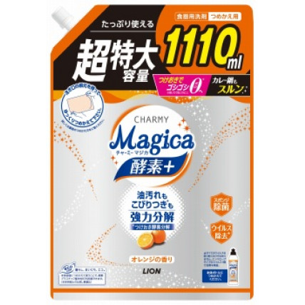 Lion Charmy Magica Koncentrat do mycia naczyń, wkład uzupełniający 1110ml