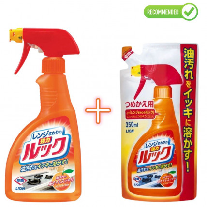 Lion środek czyszczący do kuchni 400ml + uzupełnienie 350ml