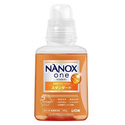 Lion Nanox One Żel do prania do trudnych zabrudzeń 380g