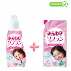 Lion Soflan Płyn do płukania tkanin 650ml + uzupełnienie 500ml