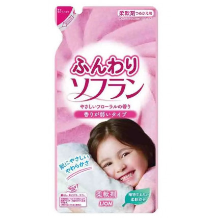 Lion "Soflan" softener for laundry with floral fragrance refill 500ml