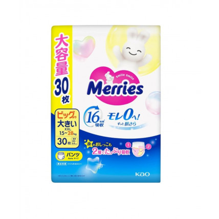 Merries pieluszki-panty PXXL 15-28kg 30 szt