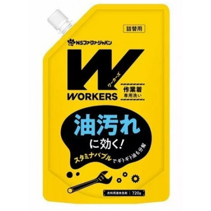 Fafa Story Workers Płyn do prania mocno zabrudzonej bielizny i odzieży roboczej uzupełniacz 720ml