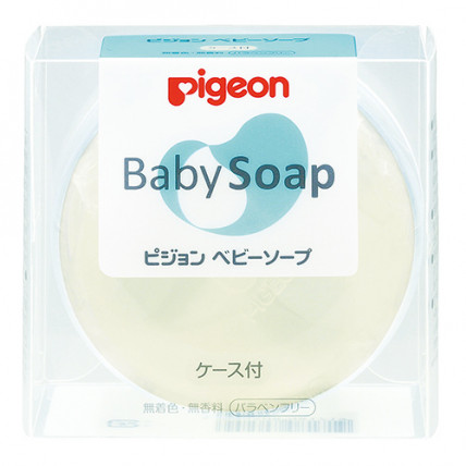 Pigeon Naturalne mydło dla dzieci ze skwalenem i ceramidami w etui 90g