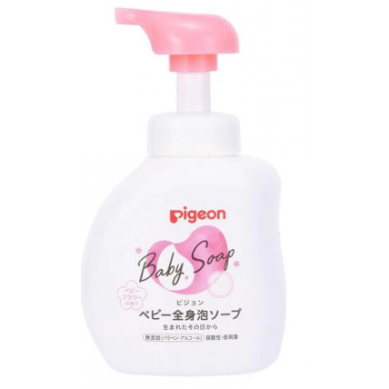 Pigeon Flower Mydło-pianka z środkiem pieniącym 500ml