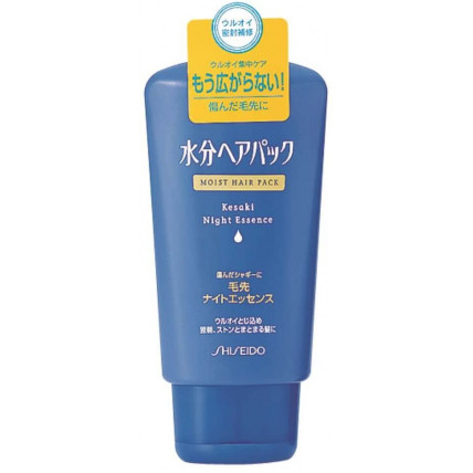 Shiseido Moist Hair Pack Nocna maska-esencja do włosów uszkodzonych 120g