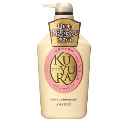Shiseido Kuyura Żel pod prysznic o zapachu kwiatów 550ml