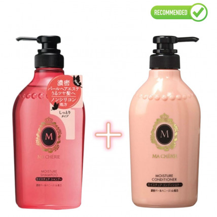 Shiseido MA CHERIE nawilżający szampon i odżywka 450ml