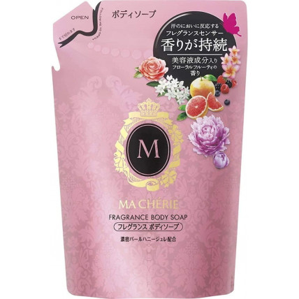 Shiseido MA CHERIE Żel pod prysznic o owocowo-kwiatowym zapachu uzupełniacz 350ml