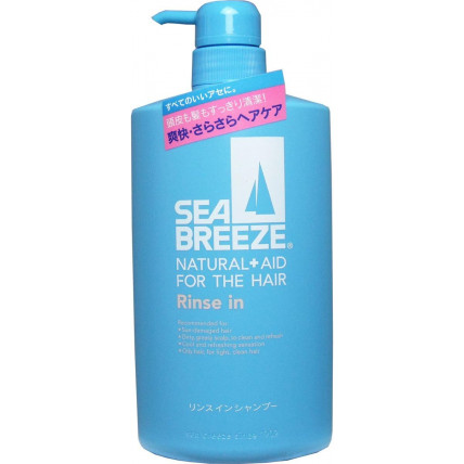 Shiseido Sea Breeze szampon i odżywka 2 w 1 przeciw łupieżowi z mentolem 600ml