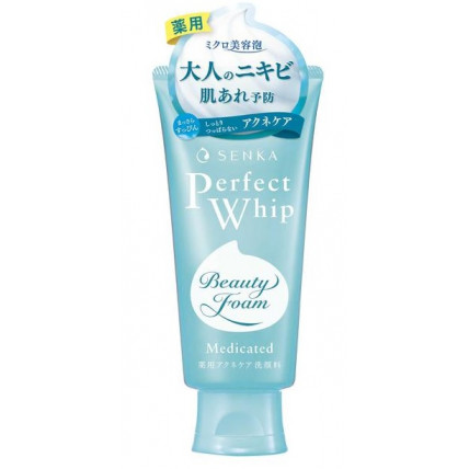 Shiseido Senka Oczyszczająca pianka do twarzy do skóry problematycznej 120g