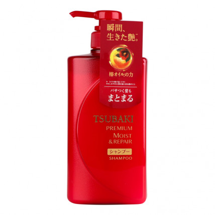 Shiseido Tsubaki Nawilżający szampon do włosów 490ml