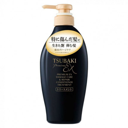 Shiseido Tsubaki Premium EX Regenerująca odżywka-maska do włosów zniszczonych 450ml