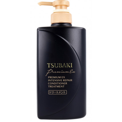 Shiseido Tsubaki Premium EX Regenerująca odżywka-maska do włosów zniszczonych 490ml