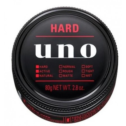 Shiseido Uno Wosk o mocnym utrwaleniu do sztywnych włosów 80g