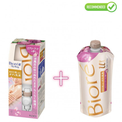 Biore Body lotion 300ml + refill 300ml