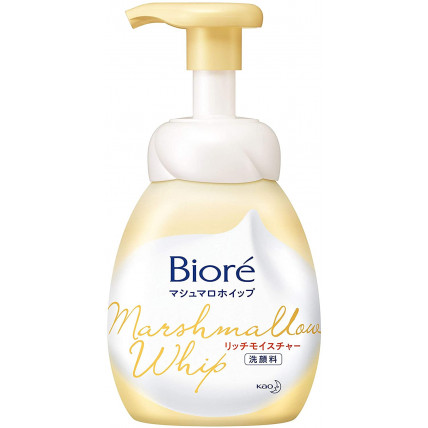 Biore Marshmallow Oczyszczająca pianka do mycia twarzy z ekstra nawilżeniem 150 ml