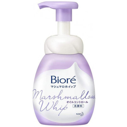 Biore Marshmallow  мусс для глубокого очищения лица 150мл