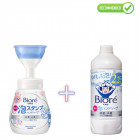 Biore U Płynne mydło-pianka do rąk 240ml + uzupełnienie 430ml