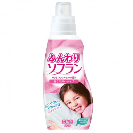 Lion "Soflan" softener for laundry with floral fragrance 650ml