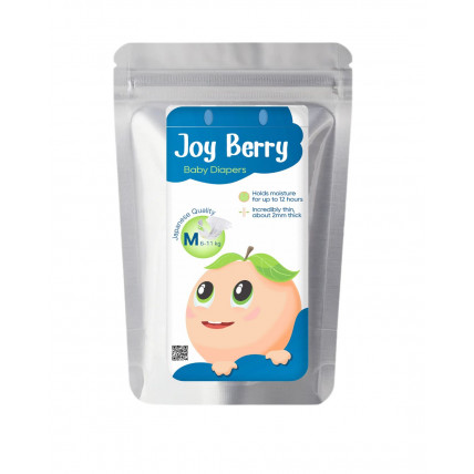 JoyBerry Pieluchy M 6-11 kg próbka 3szt JoyBerry Pieluchy M 6-11 kg próbka 3szt