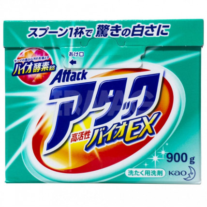 Kao Attack Bio EX Proszek do prania 900 g