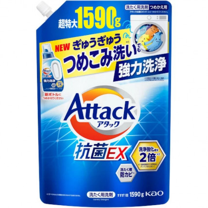 Kao Attack EX Płyn do prania, uzupełnienie 1590 g