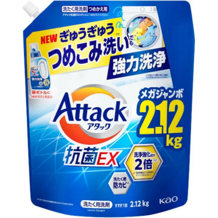 Kao Attack EX Płyn do prania, uzupełnienie 2.12 kg
