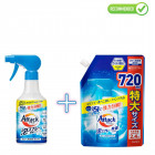 KAO Attack Spray-odplamiacz do zastosowania na tkaninę przed praniem 300 ml + uzupełnienie 720 ml