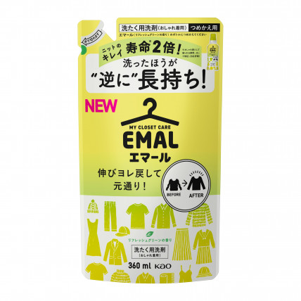 Kao Emal Płyn do prania, uzupełnienie 360 ml