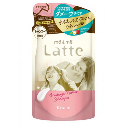Kracie Ma & Me Latte Regenerujący szampon, uzupełnienie 360ml