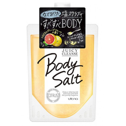 Utena Juicy Cleanse Peeling do ciała na bazie soli o zapachu grejpfruta 300g