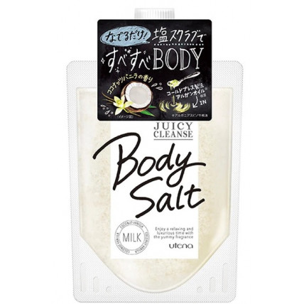 Utena Juicy Cleanse Peeling do ciała na bazie soli o mlecznym zapachu 300g